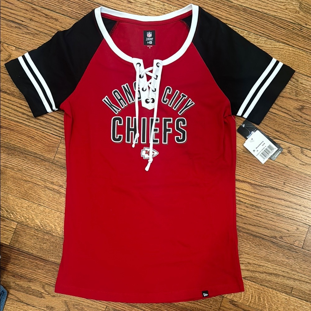Kansas City Chiefs Women’s Red and Black Shirt